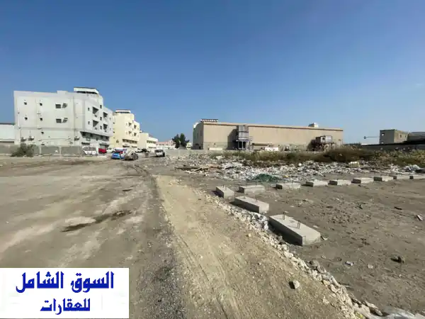 فرصة استثمارية ذهبية: أرض تجارية/صناعية ضخمة 1622م² للإيجار بسلماباد – تصنيف LD