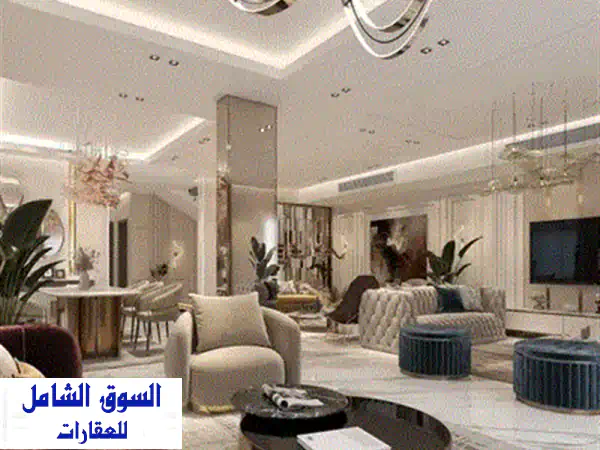 فيلا فاخرة مستقلة للإيجار بكمبوند هايد بارك القاهرة الجديدة | 500م² | حمام سباحة وحديقة خاصة