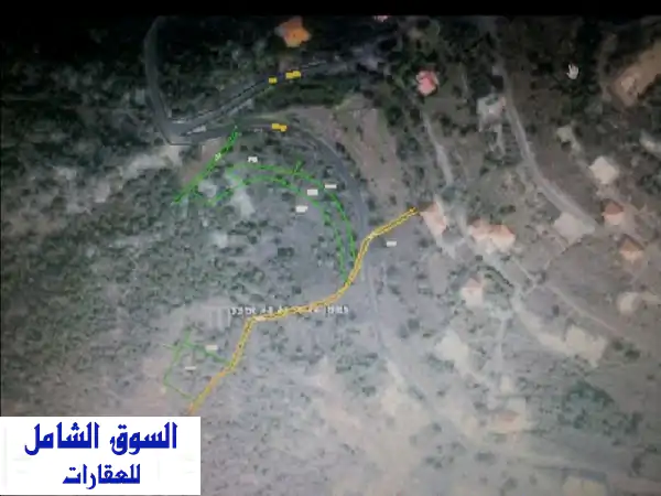 أرض الأحلام للبيع في كفرعقاب المتن: 2700م2 بإطلالة جبلية ساحرة وفرصة استثمارية ذهبية!