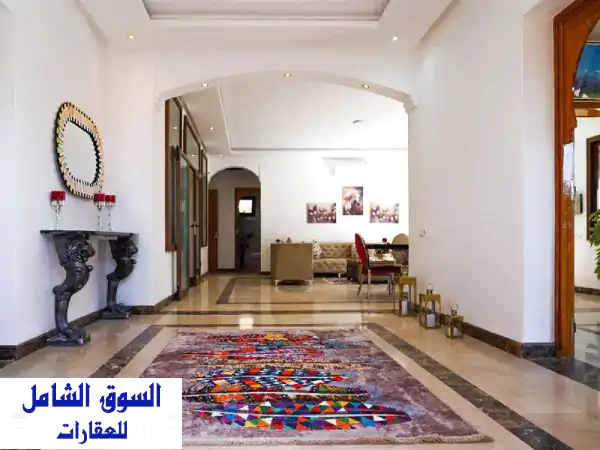 فيلا فاخرة للإيجار اليومي بمراكش: مسبح خاص، 4 غرف...