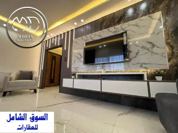 شقة مفروشة فاخرة للإيجار بخلدا، عمان | تصميم فندقي 150م...