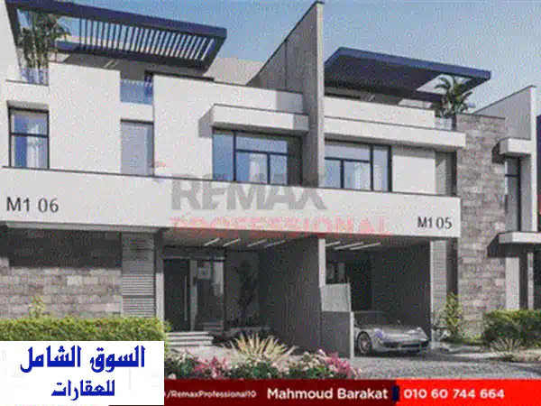 فرصة العمر! فيلا فاخرة بفيو بحري مباشر في أليكس ويست - تصميم عصري وتقسيط مريح على 3 سنوات