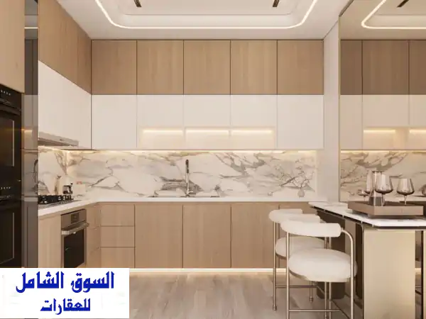 فرصة استثمار عقاري ذهبية في عجمان: استوديو فاخر مفروش بإطلالة بحيرات في أبراج داون تاون | خطة دفع 5 سنوات بدون فوائد | دفعة أولى 10% فقط!