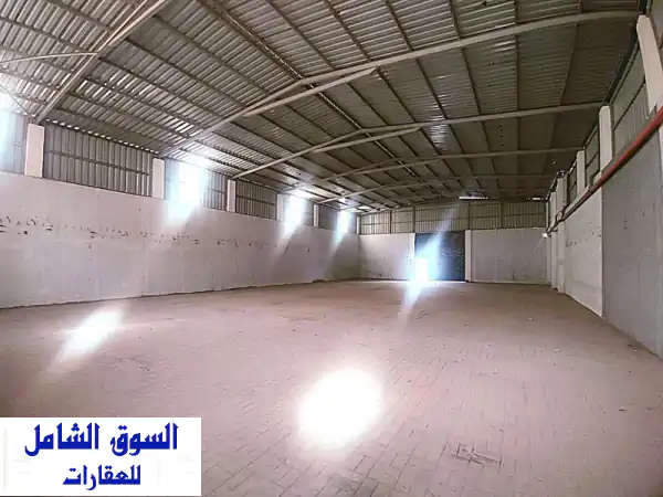 فرصة ذهبية: مخزن مستودع 500م² للإيجار بالهملة 800 د.ب | أقل إيجار بالبحرين! موقع استراتيجي