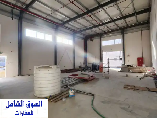 ⚡️ فرصة ذهبية: مستودع صناعي جديد للإيجار في الشارقة - الصجعة الصناعية | 3400 قدم مربع، 20KV كهرباء