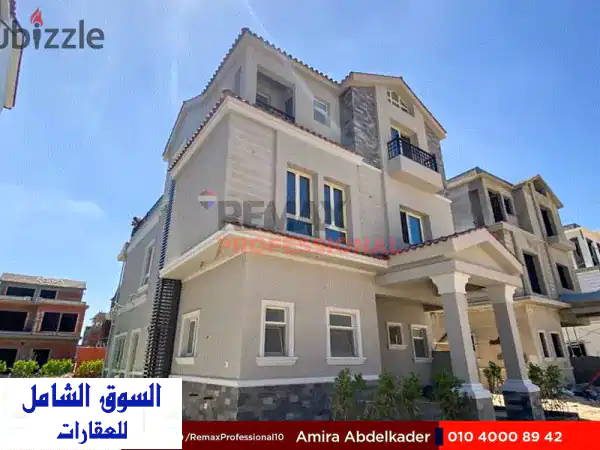 استلم فوراً: فيلا فاخرة 279م بتشطيب كامل في سموحة...