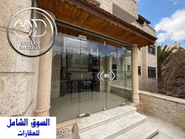 8186: رفاهية وسكينة بعبدون | شقة أرضية فخمة للإيجار 4...