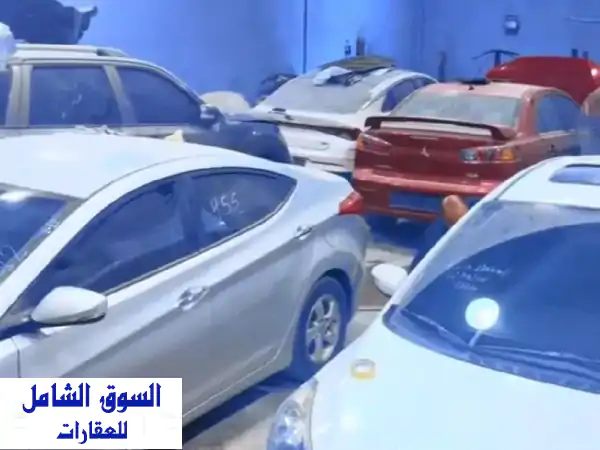 للبيع كراج مجهز بالكامل في عجمان الجرف 1 | استثمار بدخل ممتاز وعقود تأمين جاهزة