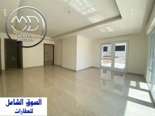 شقة أرضية فاخرة للبيع بخلدا - 185م مع تراس 40م، تشطيبات سوبر ديلوكس جديدة كلياً وبسعر مميز!