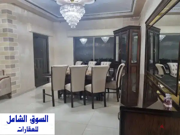 شقة فسيحة للبيع 198م في الجبيهة حي المنصور - إطلالة بانورامية مفتوحة | من المالك مباشرة