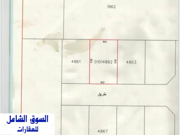 فرصة ذهبية: أرض سكنية للبيع في الحد الجديد، البحرين - قرب الخدمات 4,391 قدم مربع