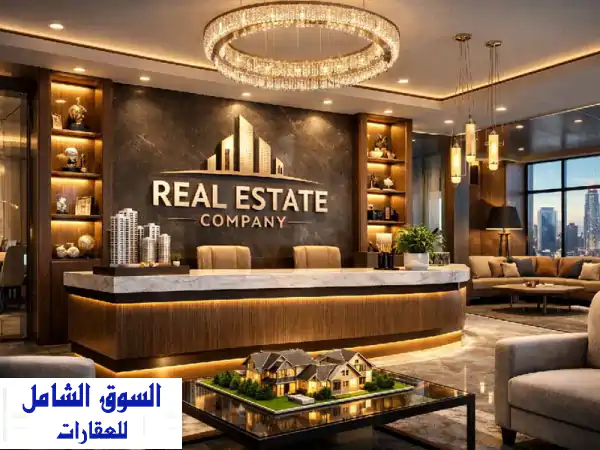 استثمار ذهبي بعجمان: مكتب عقارات قائم للبيع...