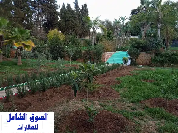 فيلا الأحلام للبيع بتمارة: 3500م² في حي الأندلس الراقي - محفظة ومجهزة بالكامل!