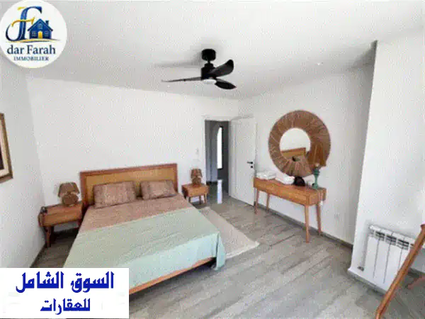 فيلا فاخرة للكراء بالحمامات: مسبح خاص، 4 أجنحة، رفاهية وخصوصية تامة!