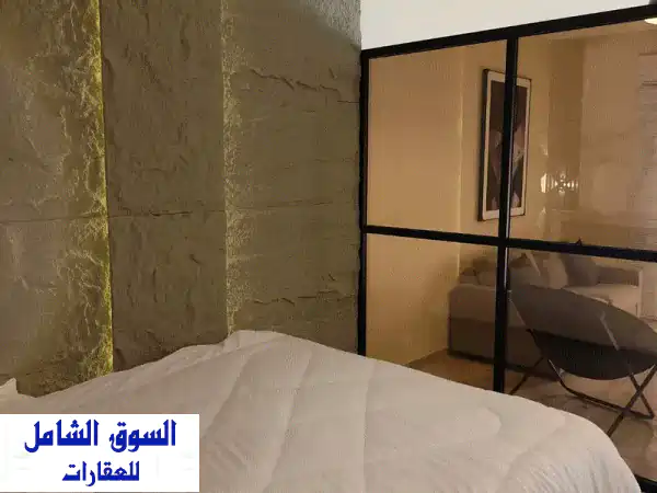 شاليه مفروش ومميز للإيجار في البوار | قرب الشاطئ 150م...