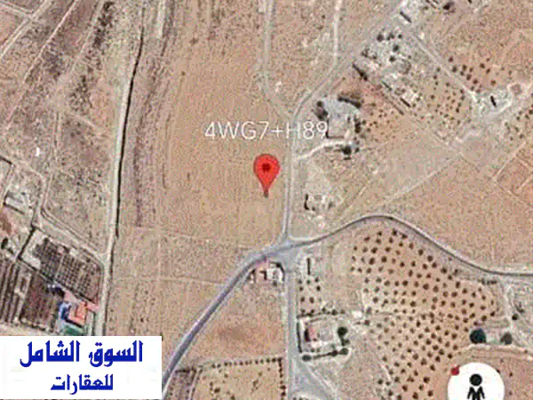 فرصة استثمارية نادرة: أرض مميزة للبيع في الكمشة | 6.4 دونم مستوية بإطلالة بانورامية لمزرعة أو شاليه