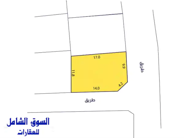 دومينز العقارية للبيع: أرض سكنية في منطقة بو قوة...