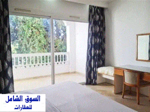 استوديو مفروش للإيجار بالحمامات | راحة وفخامة قرب فندق ميرامار | احجز عطلتك الآن!