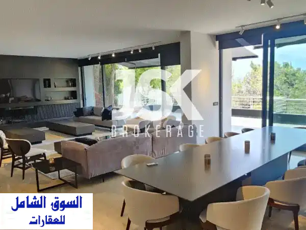 L18294Luxurious Furnished Decorated Apartment With Great Green View F