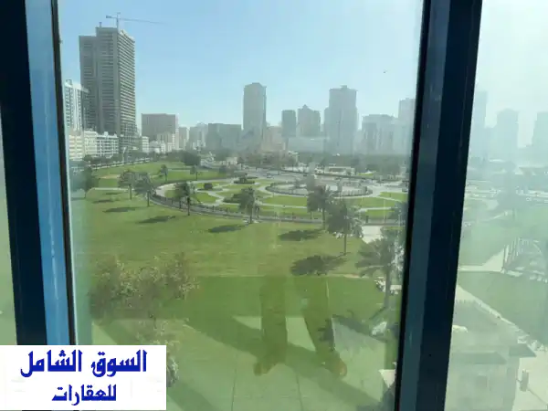 فرصة ذهبية للمكاتب في المجاز 2  لا تفوت مكتب للإيجار السنوي بمواصفات راقية الموقع الشارقة  المجاز ...