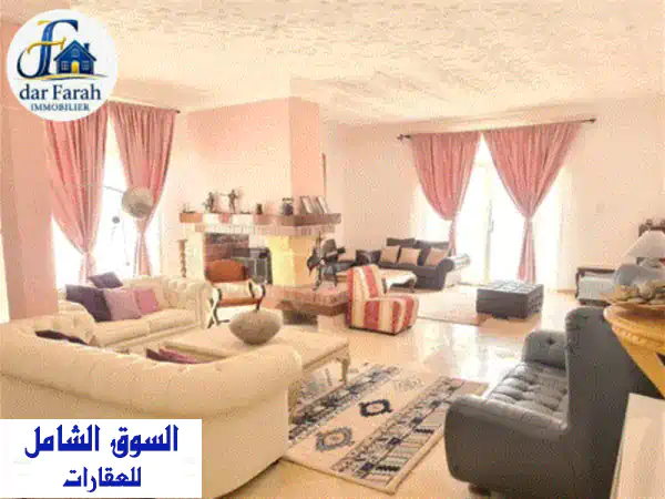 فيلا الأحلام للبيع قرب ياسمين الحمامات | 4000م² حديقة غنّاء ومسبح خاص | رفاهية وخصوصية