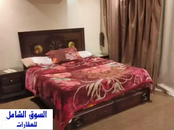 شقة مفروشة فاخرة للإيجار بالمهندسين | يومي / شهري | موقع حيوي ومكيف بالكامل
