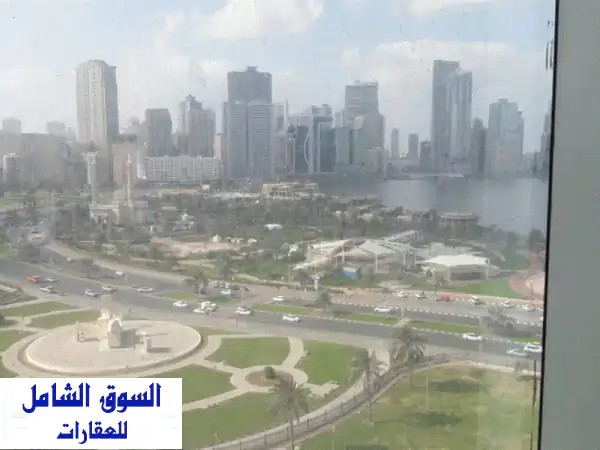 ✨ مكتب استثماري للبيع بالشارقة | إطلالة بحيرة...
