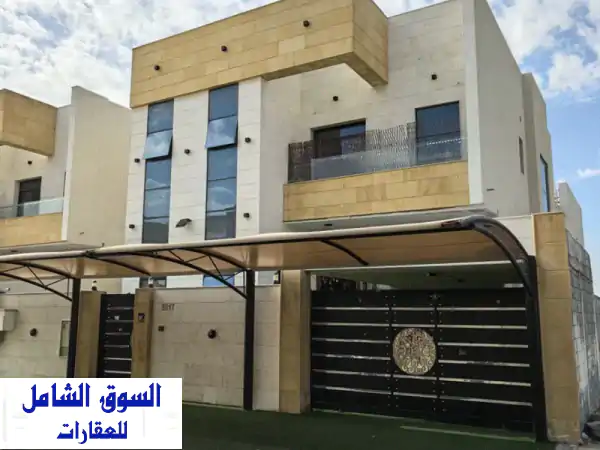 فيلا الأحلام للإيجار بالياسمين عجمان 🏡 5 غرف...
