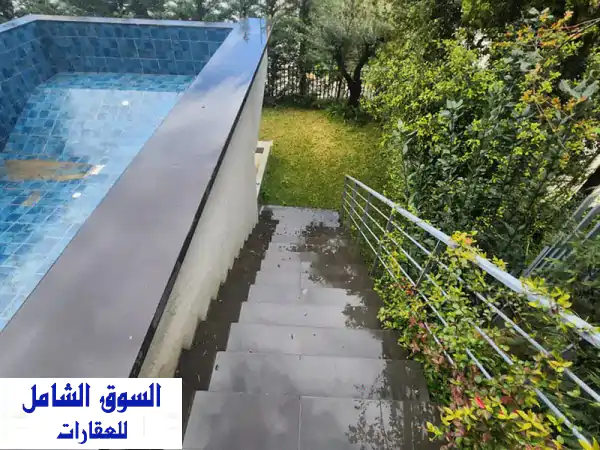 بنتهاوس فاخر مفروش للإيجار في يارزة - حديقة 265م،...