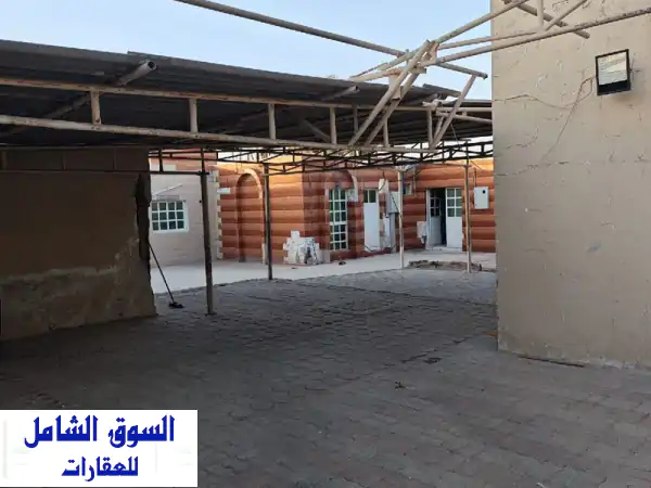 للبيع بيت شعبي  الرفاع الشارقة زاوية  موقع مميز المساحة 11790 قدم مربع الوصف بيت شعبي مع 3 ملاحق ...