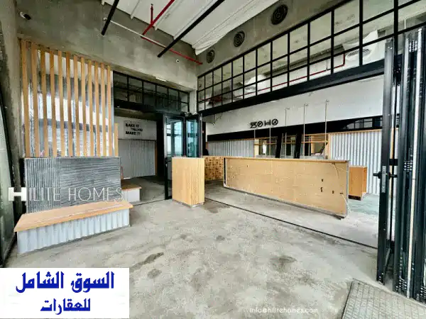 محل للإيجار بالشرق 91م² | موقع بحري ذهبي، مواقف و6...
