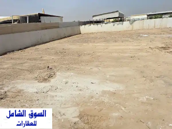 فرصة ذهبية! أرض صناعية مميزة للإيجار في البطائح - 10 آلاف قدم، على الشارع، كهرباء ومظلة جاهزة