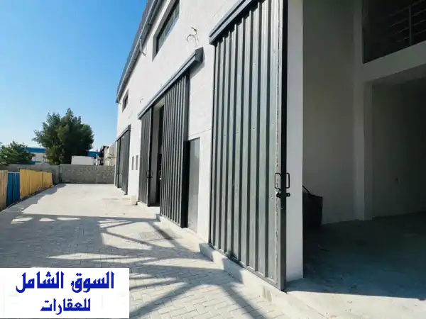 مستودع إيجار الجرف 2 | 3000 قدم بميزانين | فرصة لا...