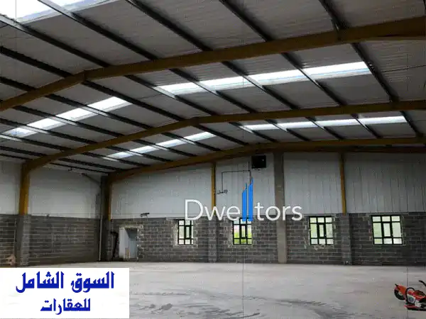 إيجار مستودع ضخم في زحلة، البقاع | 5082 م² وارتفاع 12 م...