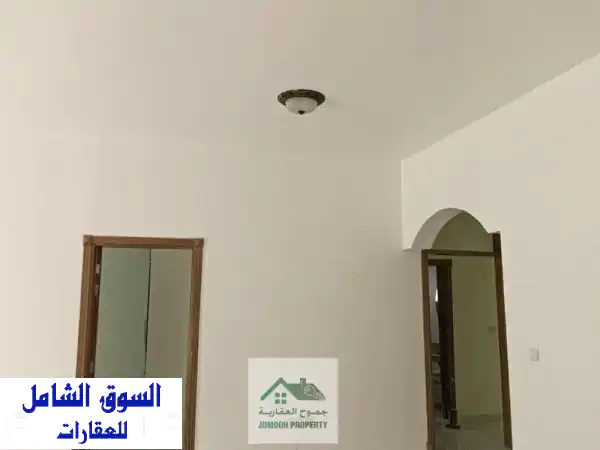 فيلا للإيجار في مدينة شخبوط مدخل خاص بمجمع...