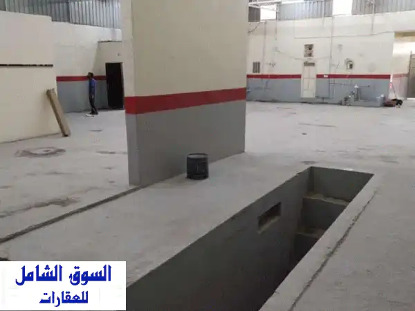 فرصة ذهبية: كراج للإيجار بالهملة 400م² | موقع استراتيجي | مكاتب وكهرباء 3 فاز | لمشروعك الناجح
