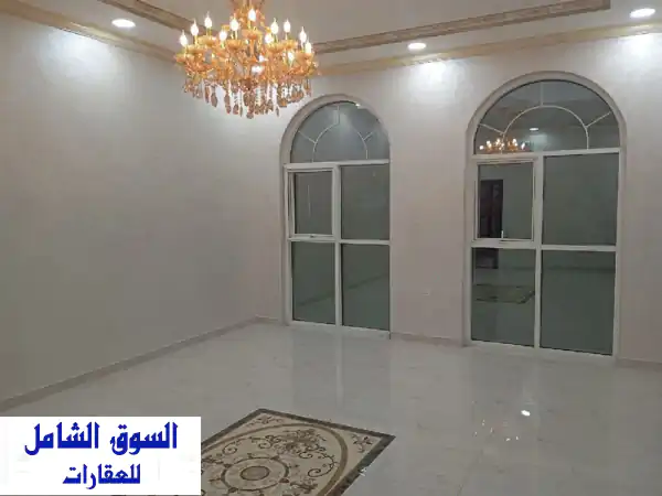فيلا للإيجار السنوي  الحوشي الشارقة  مساحة الأرض...
