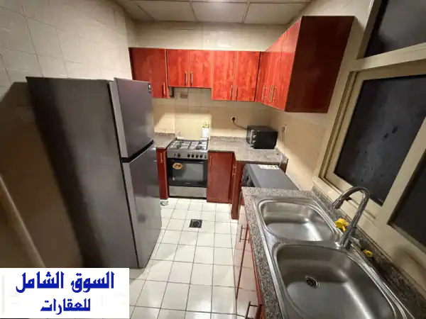 سكن شهري مريح بعجمان | الراشدية 3: شقة غ+ص قرب البحر شامل الفواتير والإنترنت