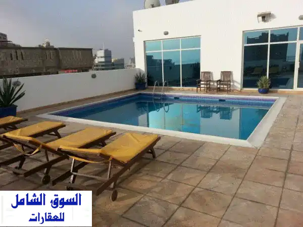 يوجد لدينا شقة للإيجار مفروشة بالكامل، تشمل...