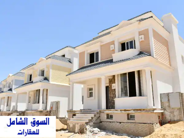 فرصة استثنائية: فيلا كورنر فاخرة للبيع بماونتن فيو أي سيتي التجمع الخامس - حديقة خاصة وتقسيط مريح 8 سنوات