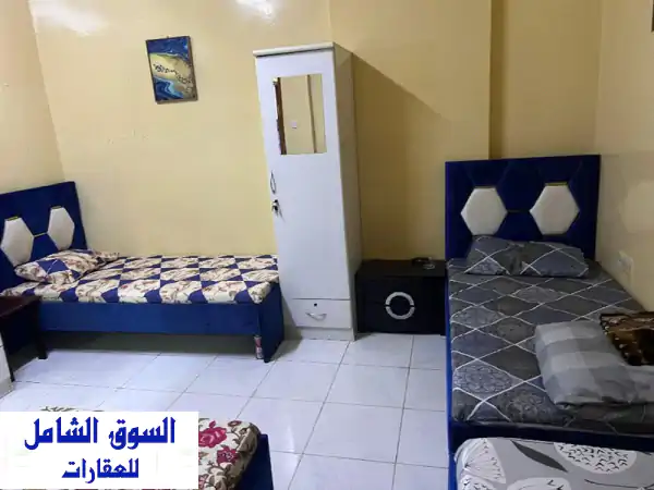 بدون عمولة سكن شبابي مرتب ونظيف في الشارقة...