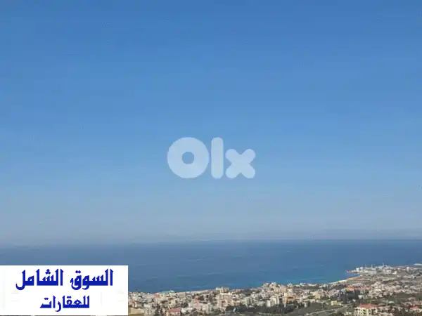 Residential Land  Batroun  sea view  ارض للبيع  BJ