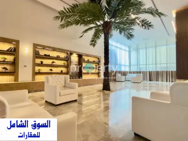 شقة جديدة مفروشة بالكامل بغرفتي نوم في الصباح...