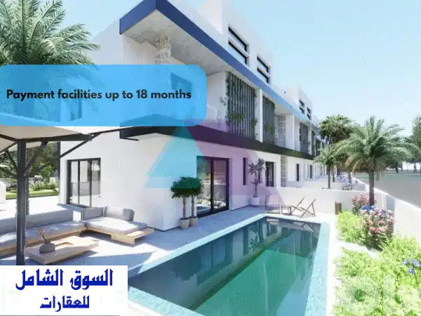 الإقامة الدائمة بقبرص! فيلا فاخرة بمسبح خاص للبيع...