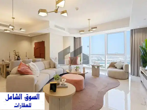 شقة أحلامك في ليف تاور: 3 غرف نوم مفروشة بالكامل...