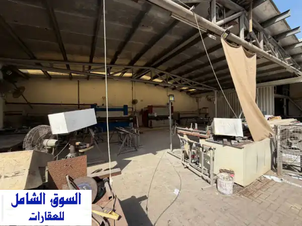 مصنع للإيجار في المنطقة الصناعية 13 مناسب لنشاط الحديد أو الألومينيوم وكافة الأنشطة الصناعية ...