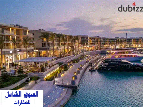 شاليه بجاردن للبيع (مراسي  سيدي عبد الرحمن) 158 م