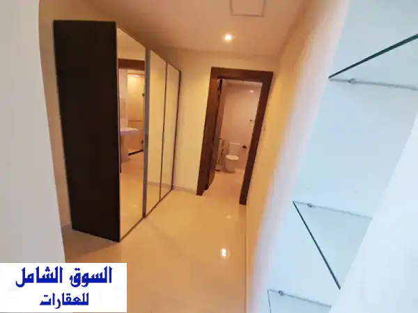 للايجار بالجفير: شقة عصرية بغرفة نوم واحدة – إطلالة رائعة، مسبح وجيم، شاملة الكهرباء! | سانتانا العقارية