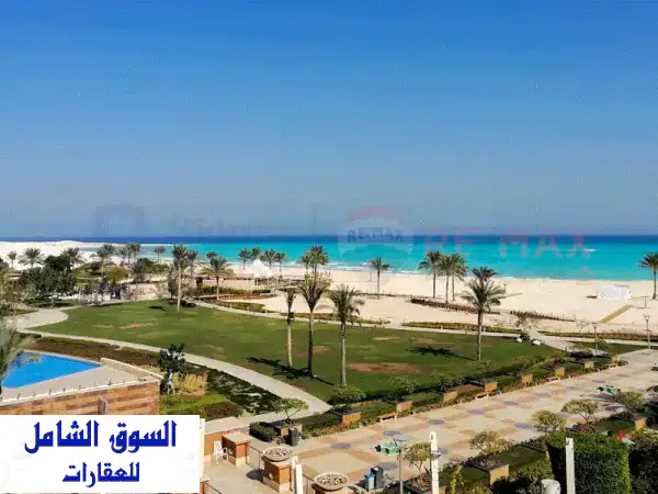 شاليه بجاردن للبيع (مراسي  سيدي عبد الرحمن) 158 م