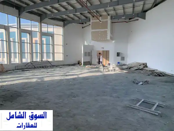 قاعة الشروق مول، عجمان الروضة على شارع الشيخ عمار مباشرة محل تجاري كبير بمساحة 2600 قدم يصلح لجميع ...